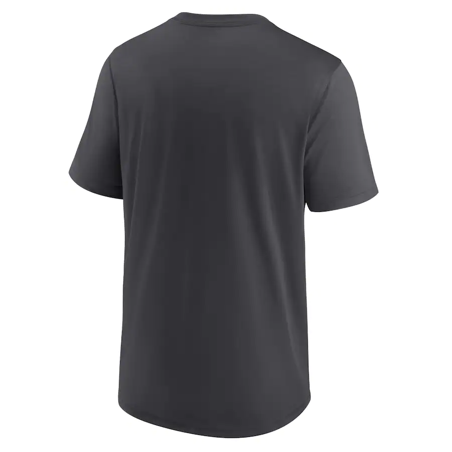 Oakland Athletics Nike Swoosh Town Performance T-Shirt - Anthracite product image 2, provided for visual reference and