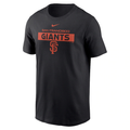 Nike San Francisco Giants Team T-Shirt - Black product image 1, provided for visual reference and product detail review