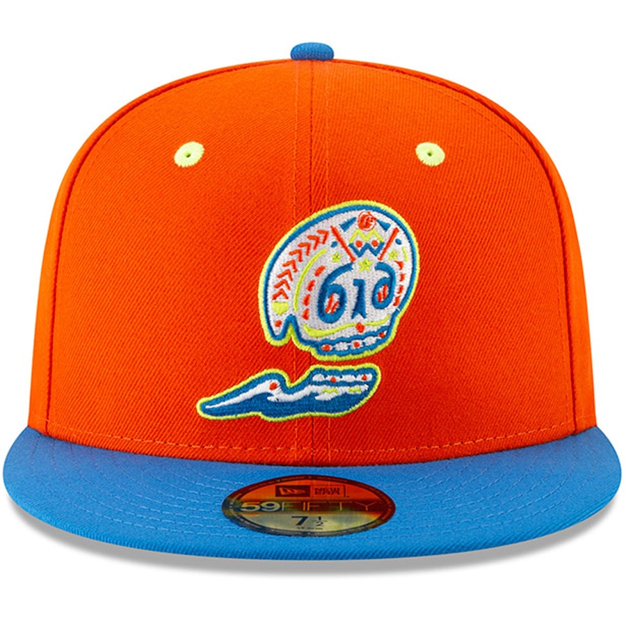 NEW ERA MiBL West Michigan Calaveras Copa de la Diversion 59FIFTY Fitted Hat product image 2, provided for visual reference