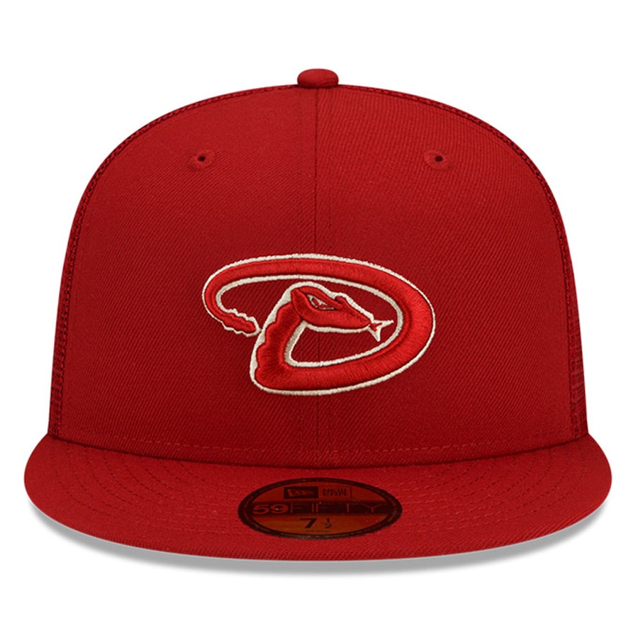 New Era Arizona Diamondbacks 2022 Batting Practice 59FIFTY Fitted Hat - Red product image 2, provided for visual reference