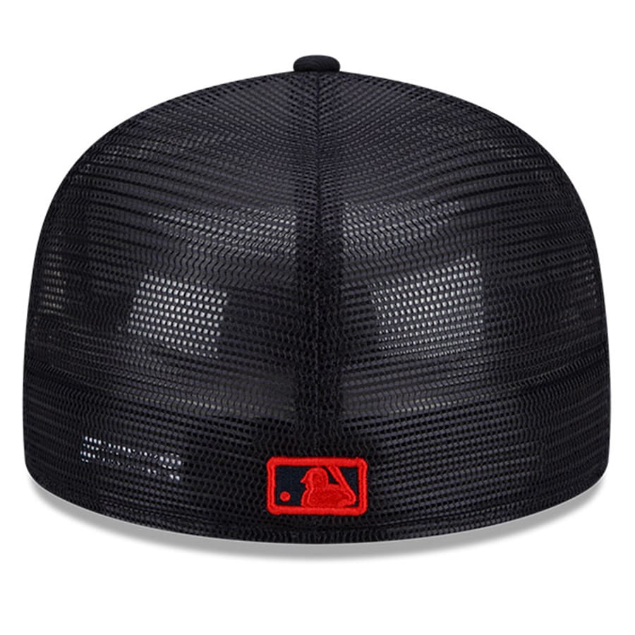 New Era Boston Red Sox 2022 Batting Practice 59FIFTY Fitted Hat - Navy product image 4, provided for visual reference and
