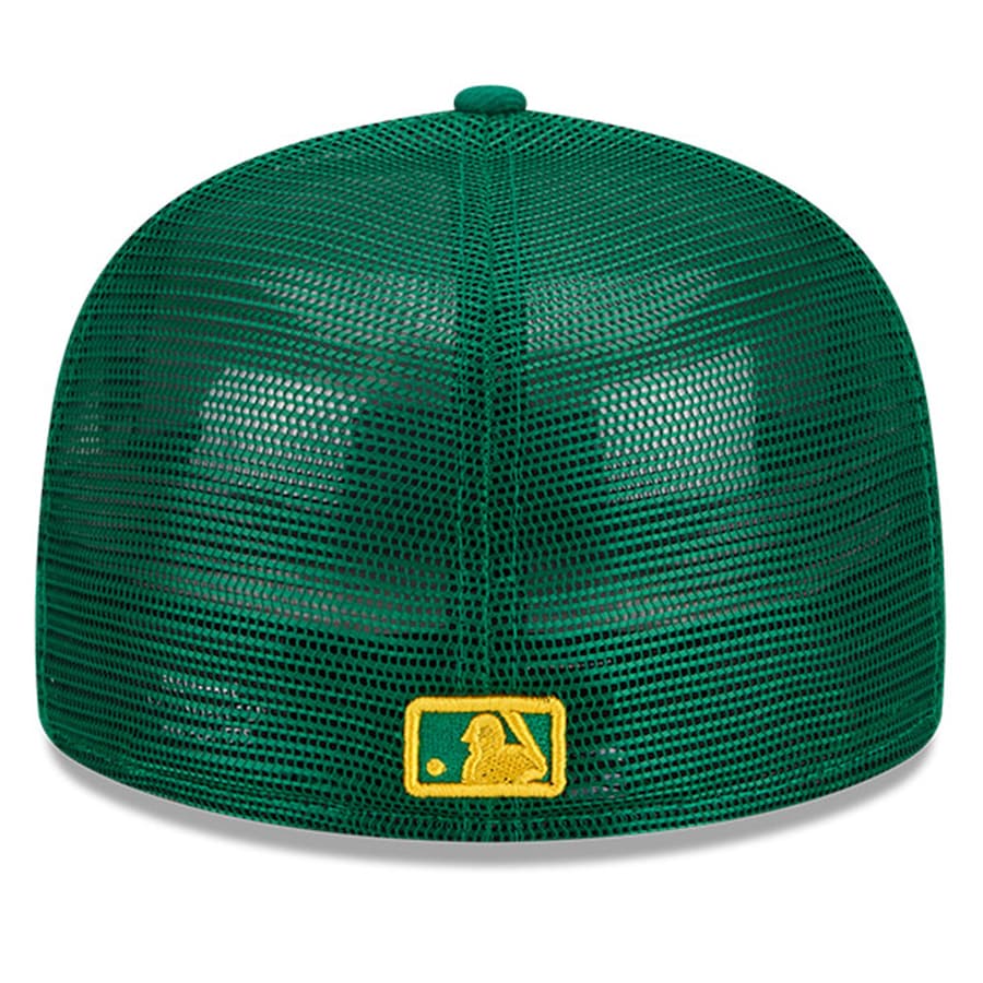 New Era Oakland Athletics 2022 Batting Practice 59FIFTY Fitted Hat - Green product image 4, provided for visual reference