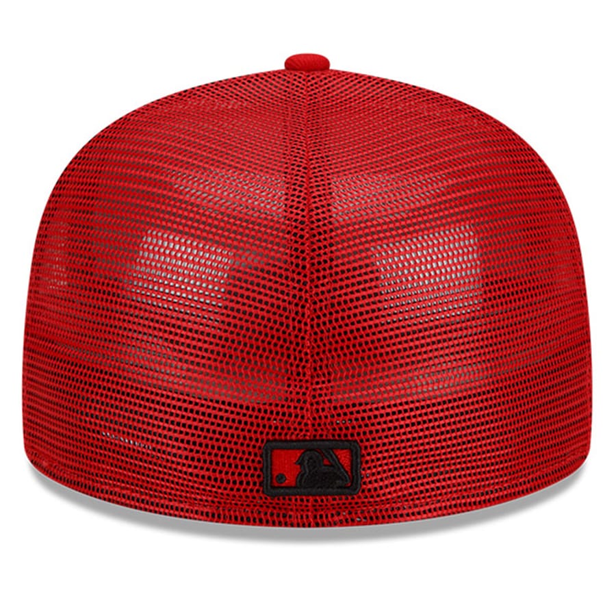 New Era Cincinnati Reds 2022 Batting Practice 59FIFTY Fitted Hat - Red product image 4, provided for visual reference and