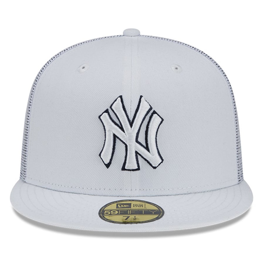 New York Yankees New Era 2022 Batting Practice 59FIFTY Fitted Hat - White product image 3, provided for visual reference and