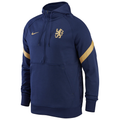 Nike Chelsea FC Men 1/2-Zip Fleece Soccer Hoodie product image 1, provided for visual reference and product detail review