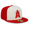 New Era Los Angeles Angels City Connect 59FIFTY Fitted Hat-Red product image 1, provided for visual reference and product