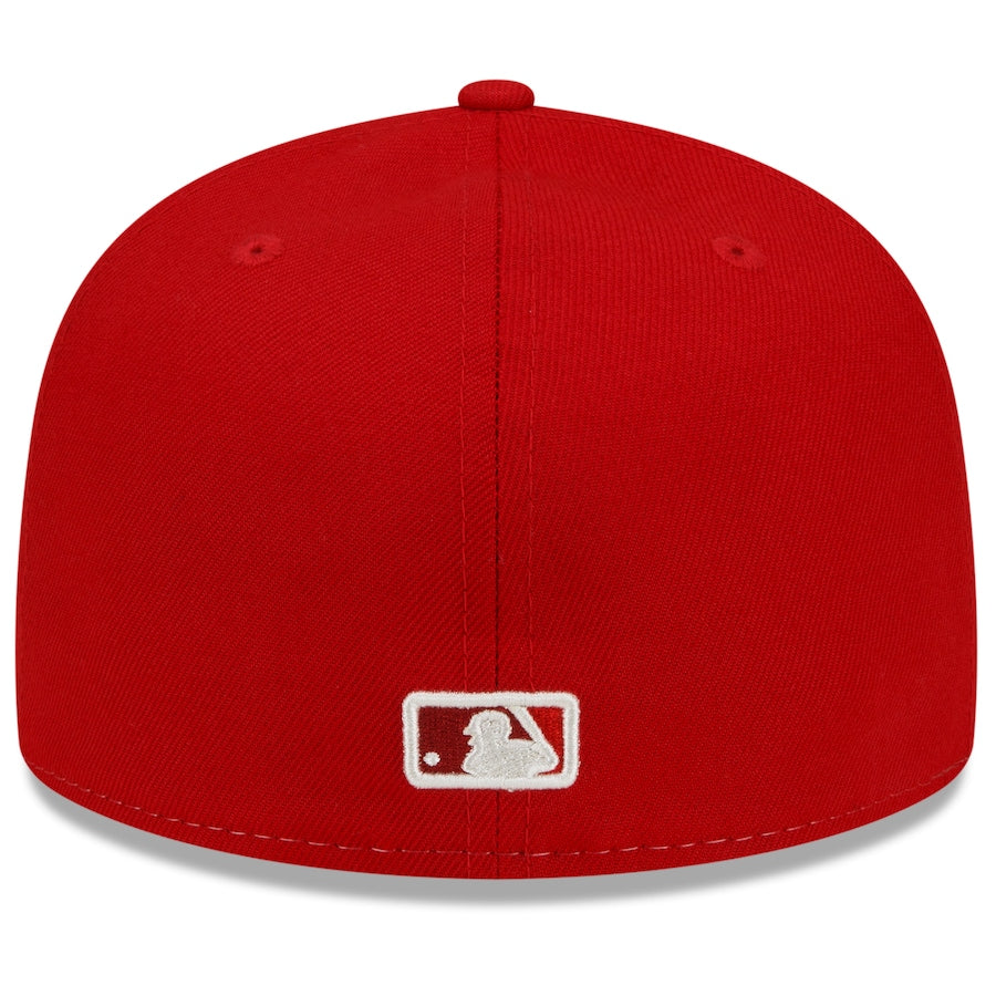 New Era Los Angeles Angels City Connect 59FIFTY Fitted Hat-Red product image 4, provided for visual reference and product