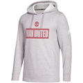 Adidas Manchester United Heathered Gray Box Pullover Hoodie product image 1, provided for visual reference and product
