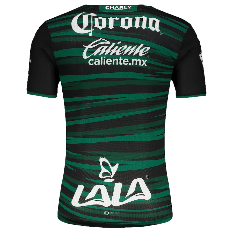 Charly Santos Laguna Away Authentic Jersey 22/23 - Black/Green product image 3, provided for visual reference and product