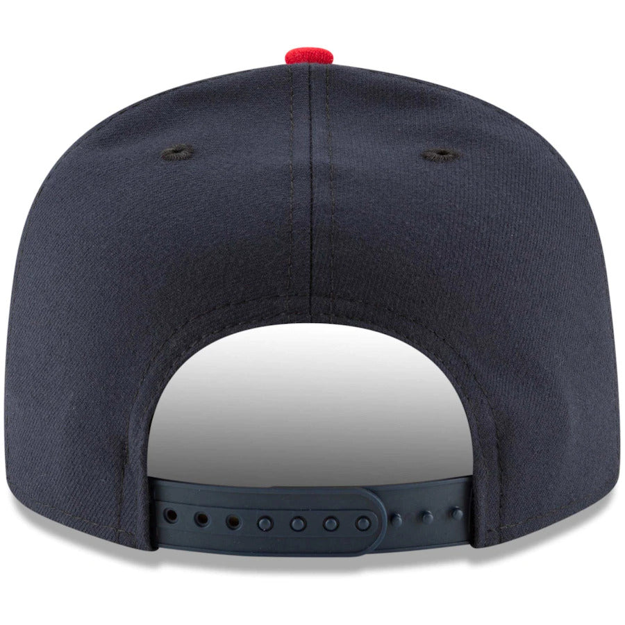 New Era Atlanta Braves Team Color Basic 9FIFTY Snapback-Navy/Red product image 3, provided for visual reference and product