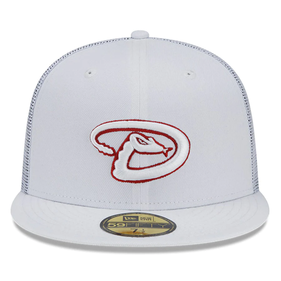 Arizona Diamondbacks New Era 2022 Batting Practice 59FIFTY Fitted Hat - White product image 3, provided for visual reference