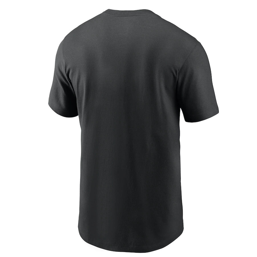 Nike Men Las Vegas Raiders Black Primary Logo T-Shirt-Black product image 2, provided for visual reference and product