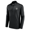 Fanatics Branded Men Las Vegas Raiders Underdog Quarter-Zip Jacket - Black product image 1, provided for visual reference
