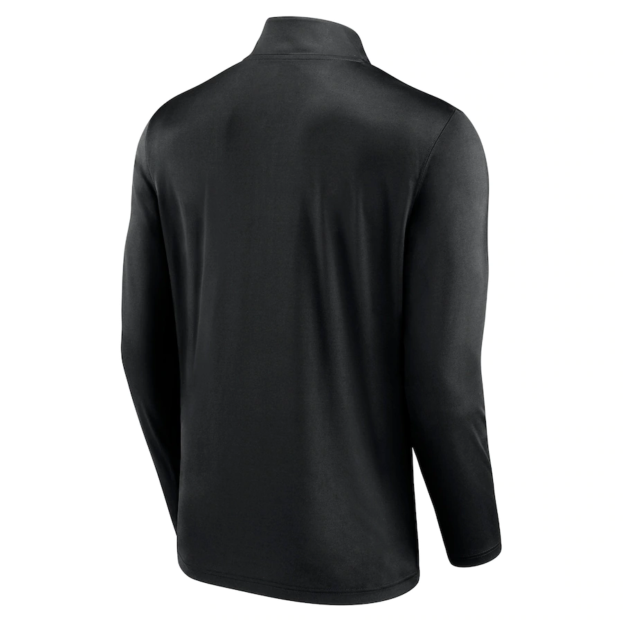Fanatics Branded Men Las Vegas Raiders Underdog Quarter-Zip Jacket - Black product image 2, provided for visual reference