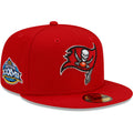 New Era Tampa Bay Buccaneers Xxxvii Superbowl Patch 9Fifty Fitted-Red product image 1, provided for visual reference and