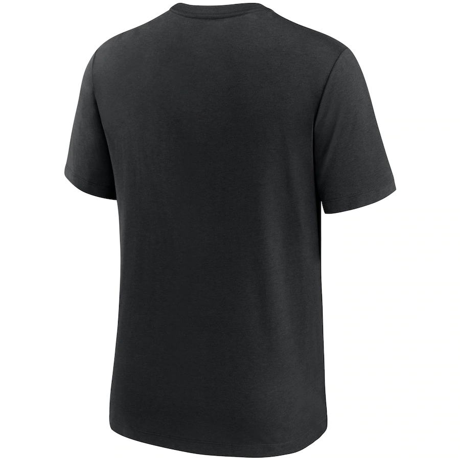 Nike Las Vegas Raiders Historic Tri-Blend T-Shirt – Black product image 2, provided for visual reference and product detail