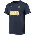 Nike Pumas U.N.A.M T-Shirt-Blue/Gold product image 1, provided for visual reference and product detail review
