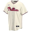 Nike Philadelphia Phillies Cream Alternate Replica Team Jersey product image 1, provided for visual reference and product