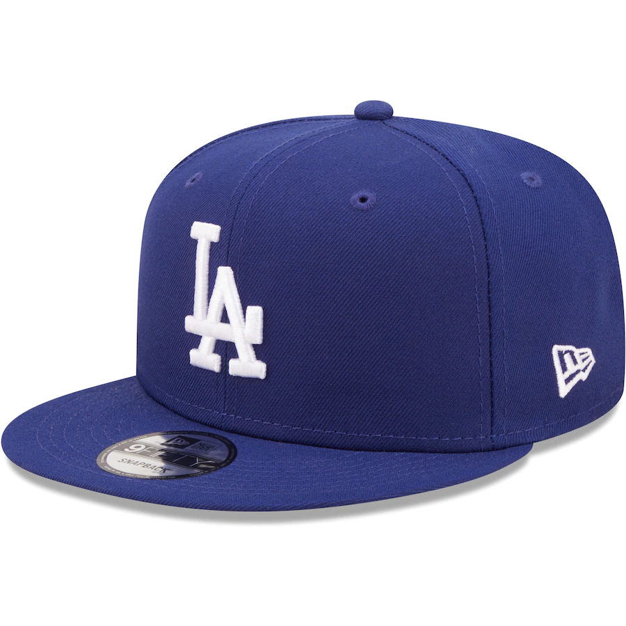 New Era Los Angeles Dodgers Team Color Basic 9FIFTY Snapback-Blue product image 1, provided for visual reference and product