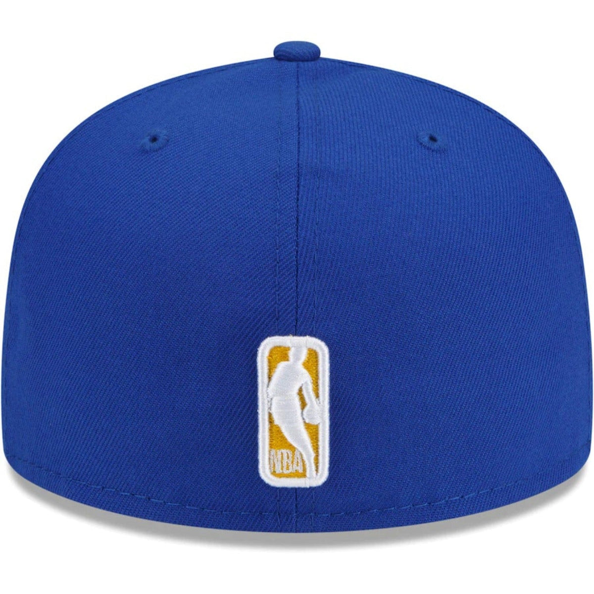 Golden State Warriors New Era Royal City Cluster 59FIFTY Fitted Hat- Blue product image 4, provided for visual reference and