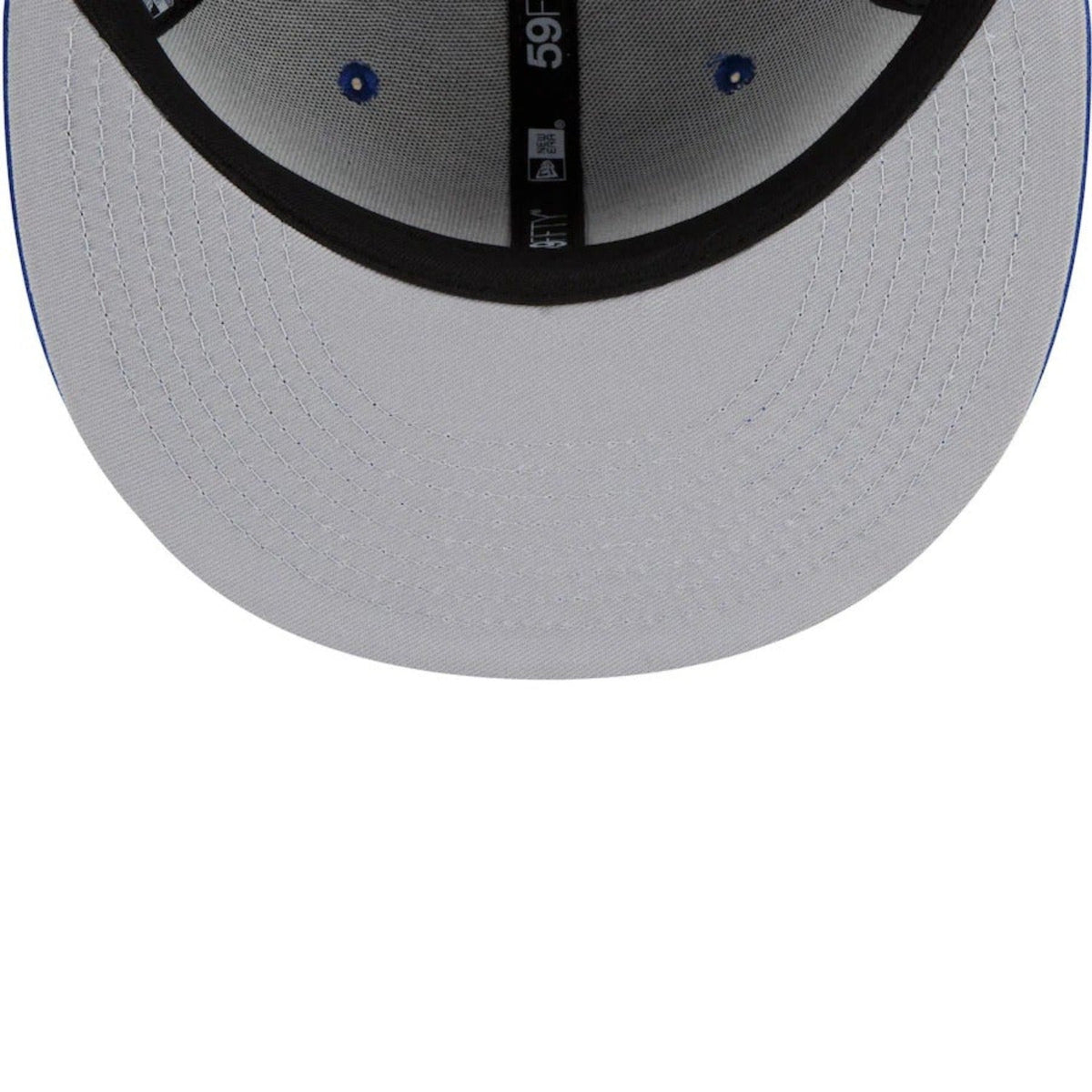 Golden State Warriors New Era Royal City Cluster 59FIFTY Fitted Hat- Blue product image 5, provided for visual reference and