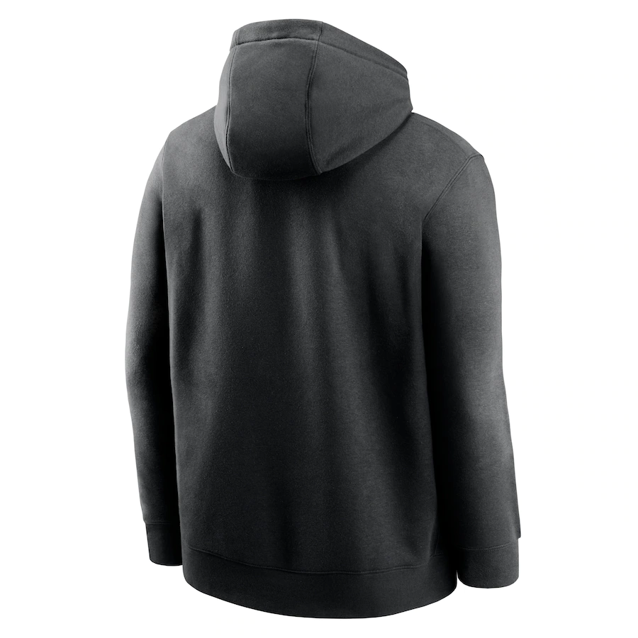 Nike Men San Francisco Giants Cooperstown Collection Logo Club Pullover Hoodie-Black product image 2, provided for visual