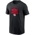 Nike Cincinnati Reds Primetime Property Of Practice T-Shirt - BLACK product image 1, provided for visual reference and