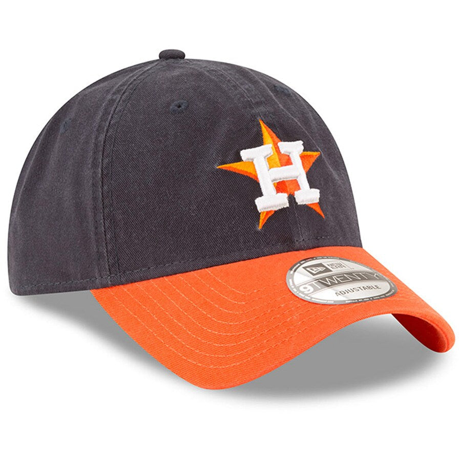 Houston Astros New Era Navy/Orange Road Replica Core Classic 9TWENTY Adjustable Hat product image 3, provided for visual