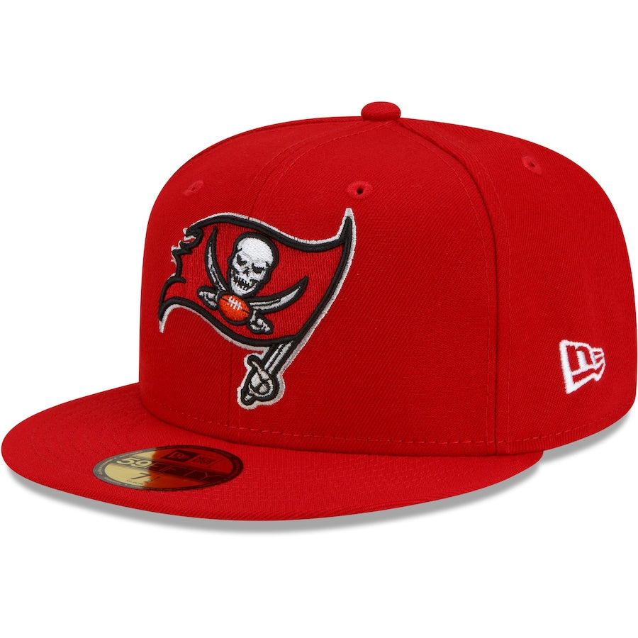 New Era Tampa Bay Buccaneers Xxxvii Superbowl Patch 9Fifty Fitted-Red product image 3, provided for visual reference and