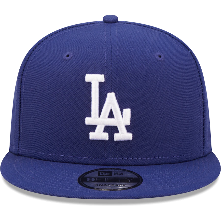 New Era Los Angeles Dodgers Team Color Basic 9FIFTY Snapback-Blue product image 2, provided for visual reference and product
