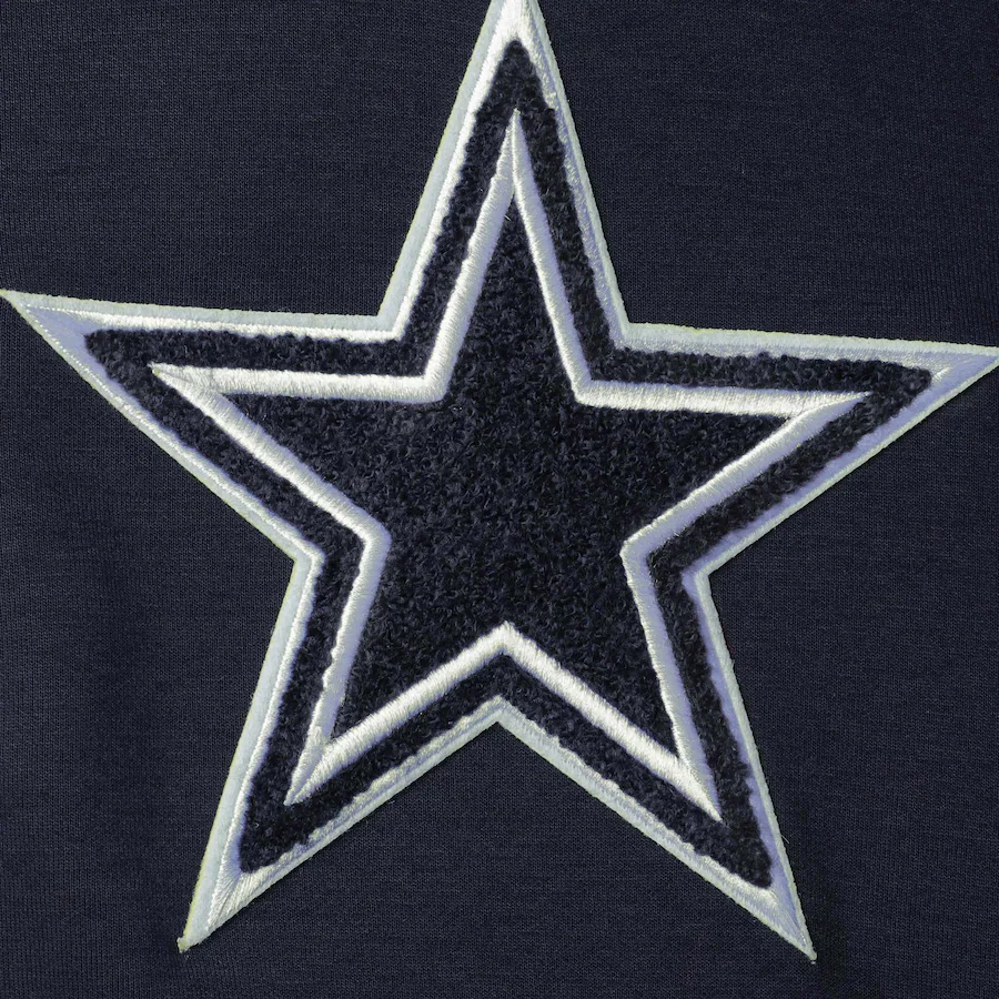 Pro Standard Dallas Cowboys Logo Zipper Hoody product image 3, provided for visual reference and product detail review