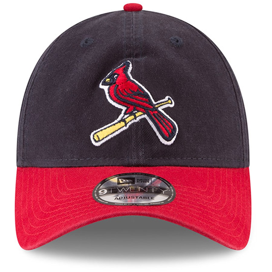 St. Louis Cardinals New Era Navy/Red Alternate 2 Replica Core Classic 9TWENTY Adjustable Hat product image 1, provided for