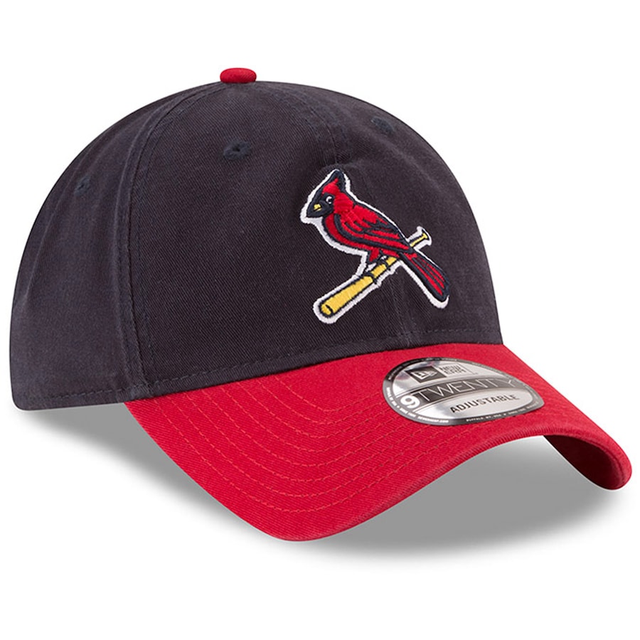 St. Louis Cardinals New Era Navy/Red Alternate 2 Replica Core Classic 9TWENTY Adjustable Hat product image 3, provided for