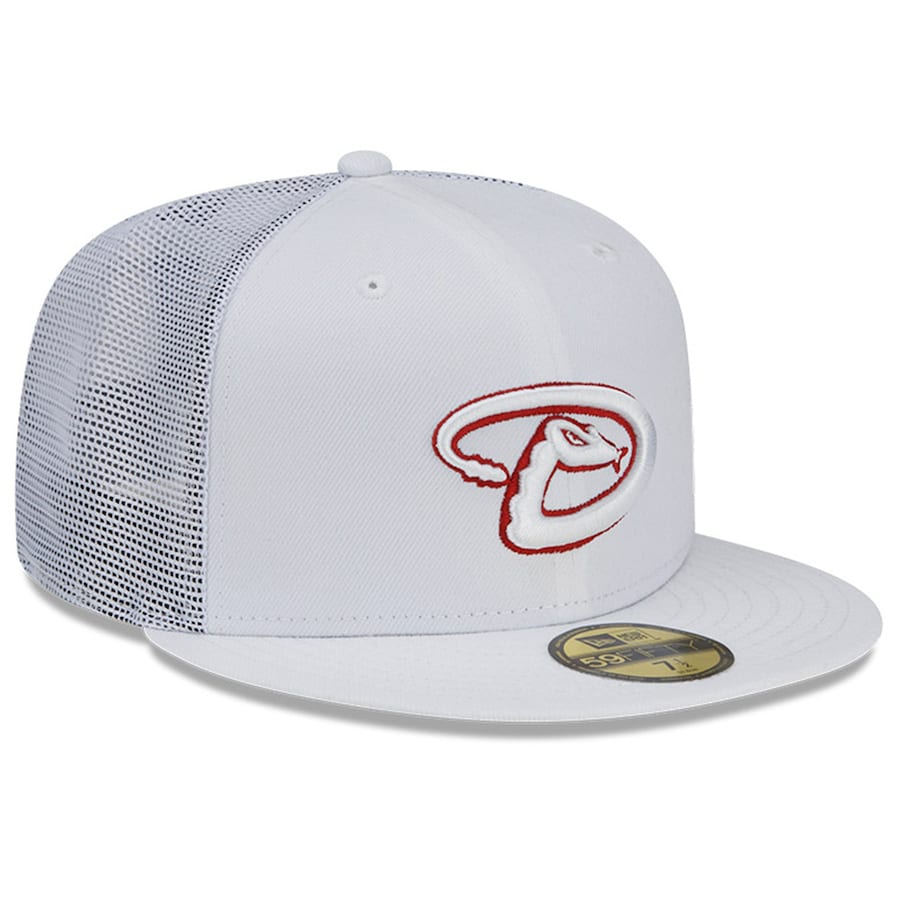 Arizona Diamondbacks New Era 2022 Batting Practice 59FIFTY Fitted Hat - White product image 2, provided for visual reference