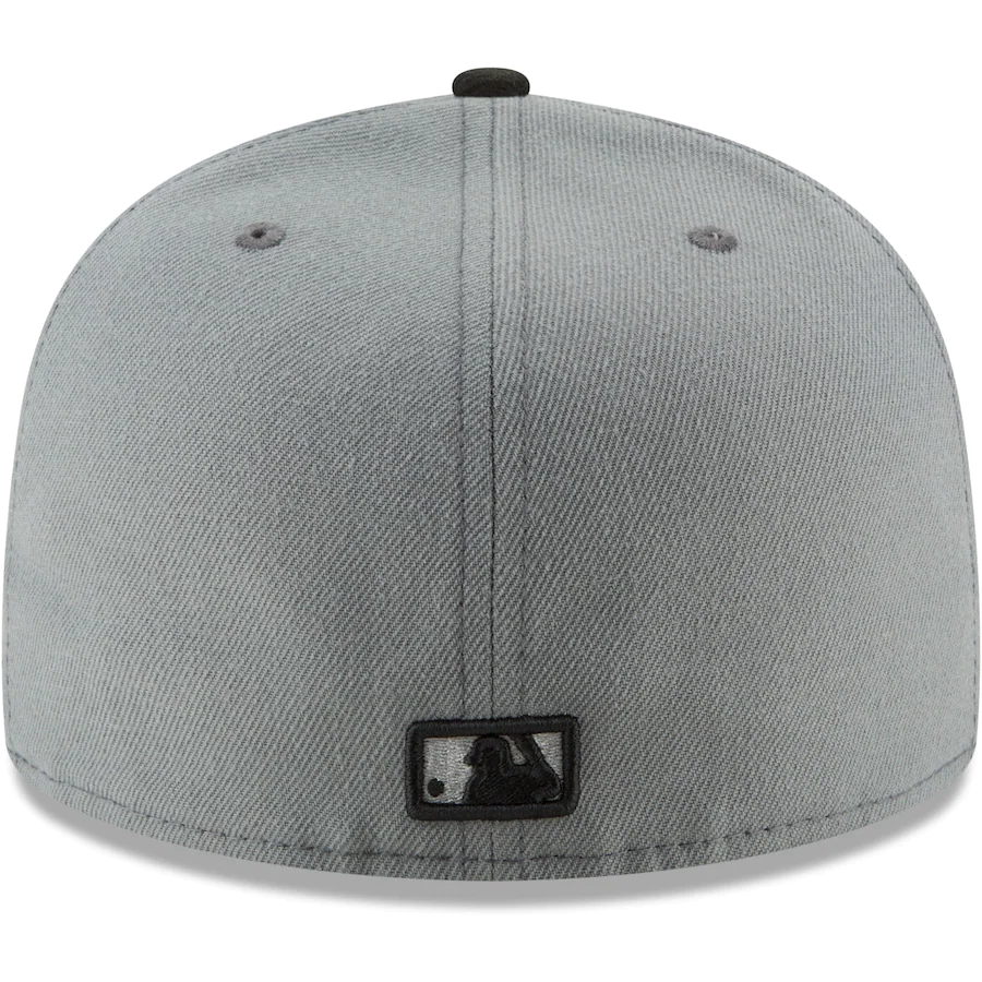 New Era New York Yankees Basic Collection 59Fifty - Grey/Black product image 4, provided for visual reference and product