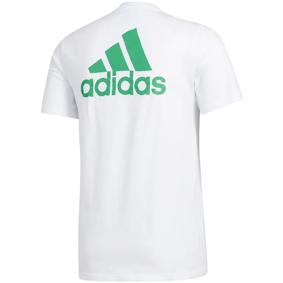 Adidas Mexico Flag Inspired Amplifier T-Shirt - White product image 2, provided for visual reference and product detail