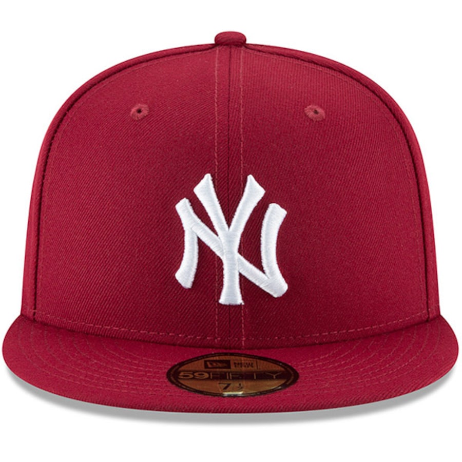 New York Yankees Basic 59Fifty-Cardinal product image 4, provided for visual reference and product detail review