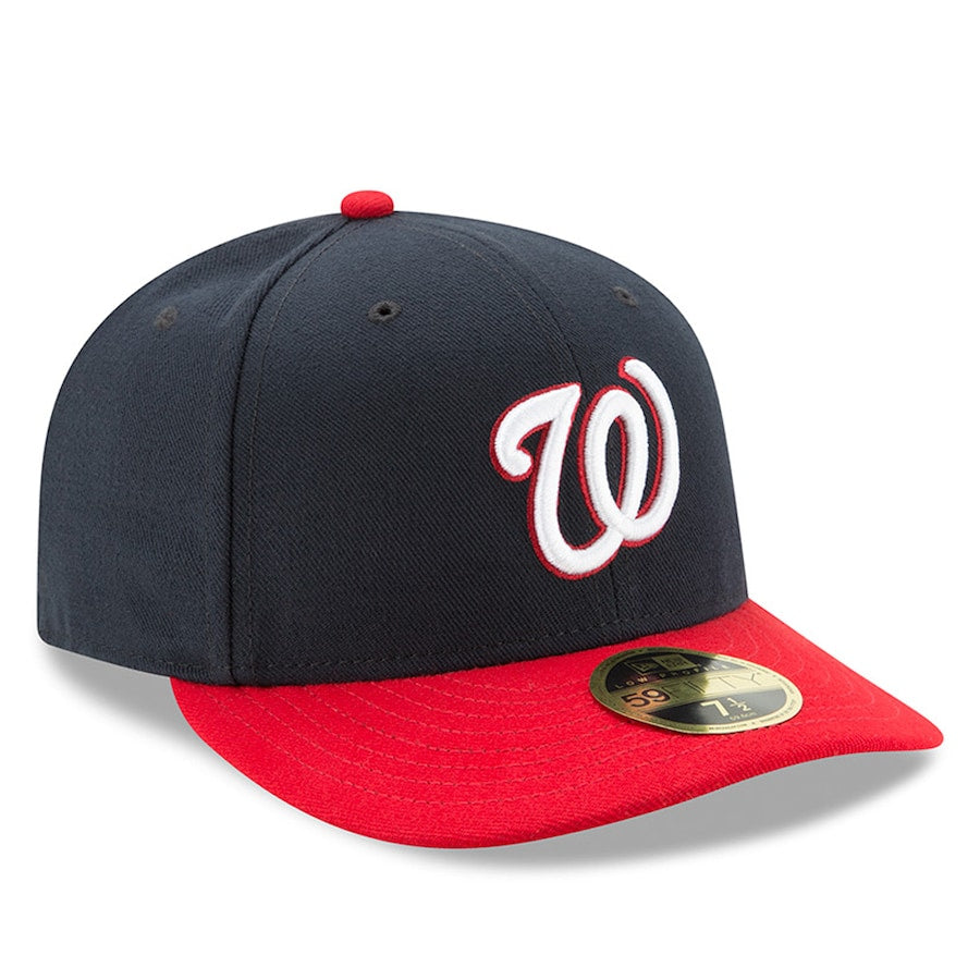 Washington Nationals Low Profile Alternate Collection 59Fifty Fitted-On-Field Collection-Blue product image 3, provided for