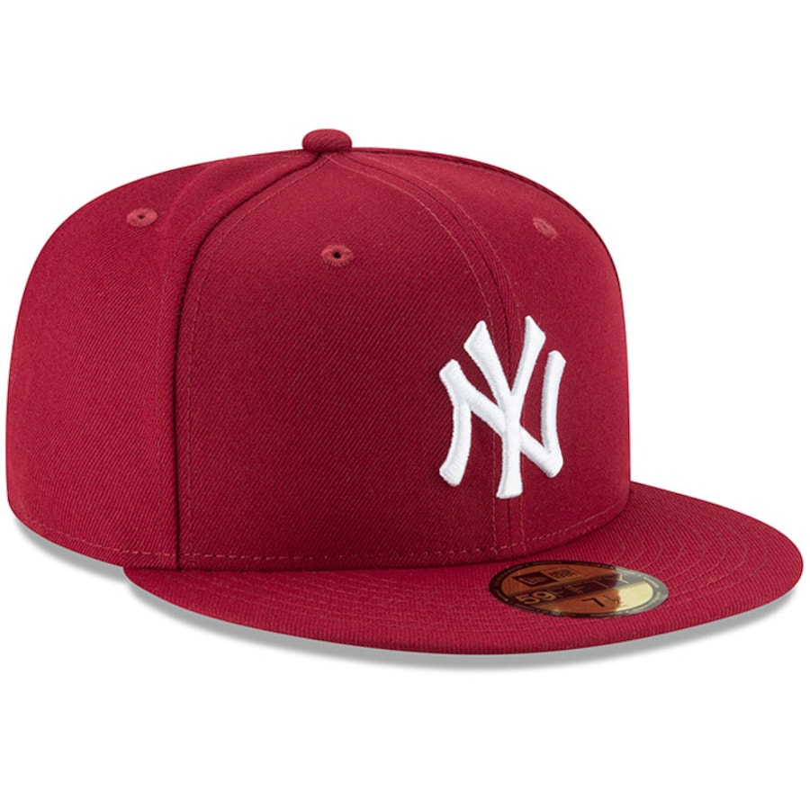 New York Yankees Basic 59Fifty-Cardinal product image 3, provided for visual reference and product detail review