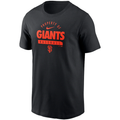 Nike San Francisco Giants White Primetime Property Of Practice T-Shirt-Black product image 1, provided for visual reference