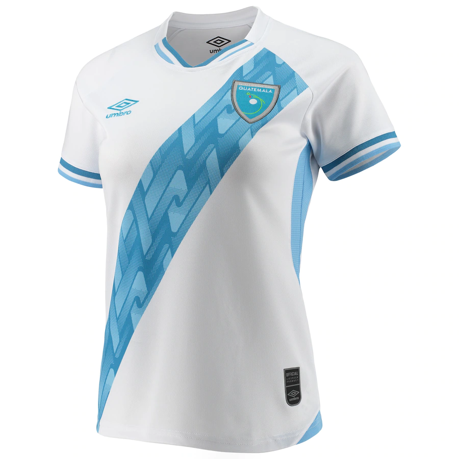 Umbro Womens Guatemala Home Jersey 2021 product image 1, provided for visual reference and product detail review