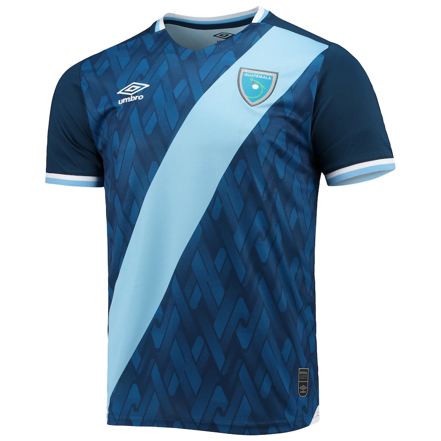 UMBRO Men GUATEMALA AWAY STADIUM JERSEY 2021 product image 1, provided for visual reference and product detail review