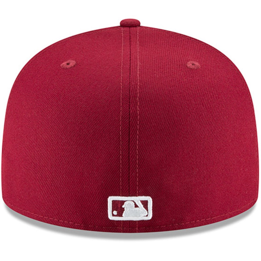 New York Yankees Basic 59Fifty-Cardinal product image 2, provided for visual reference and product detail review