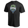ADIDAS SEATTLE SOUNDERS FC THE GO-TO T-Shirt- BLACK product image 1, provided for visual reference and product detail review
