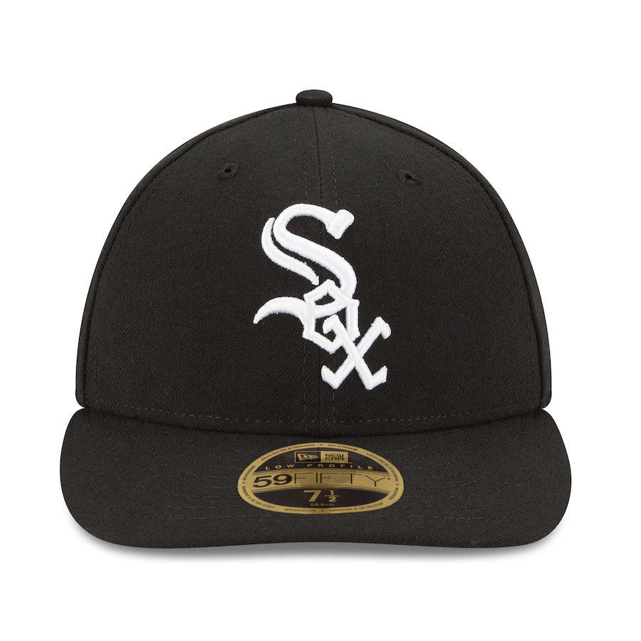 Chicago White Sox Authentic Collection Low Profile 59Fifty- Black product image 2, provided for visual reference and product