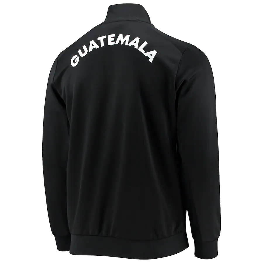 Umbro Guatemala National Team 2021 Training Jacket – Black product image 2, provided for visual reference and product detail