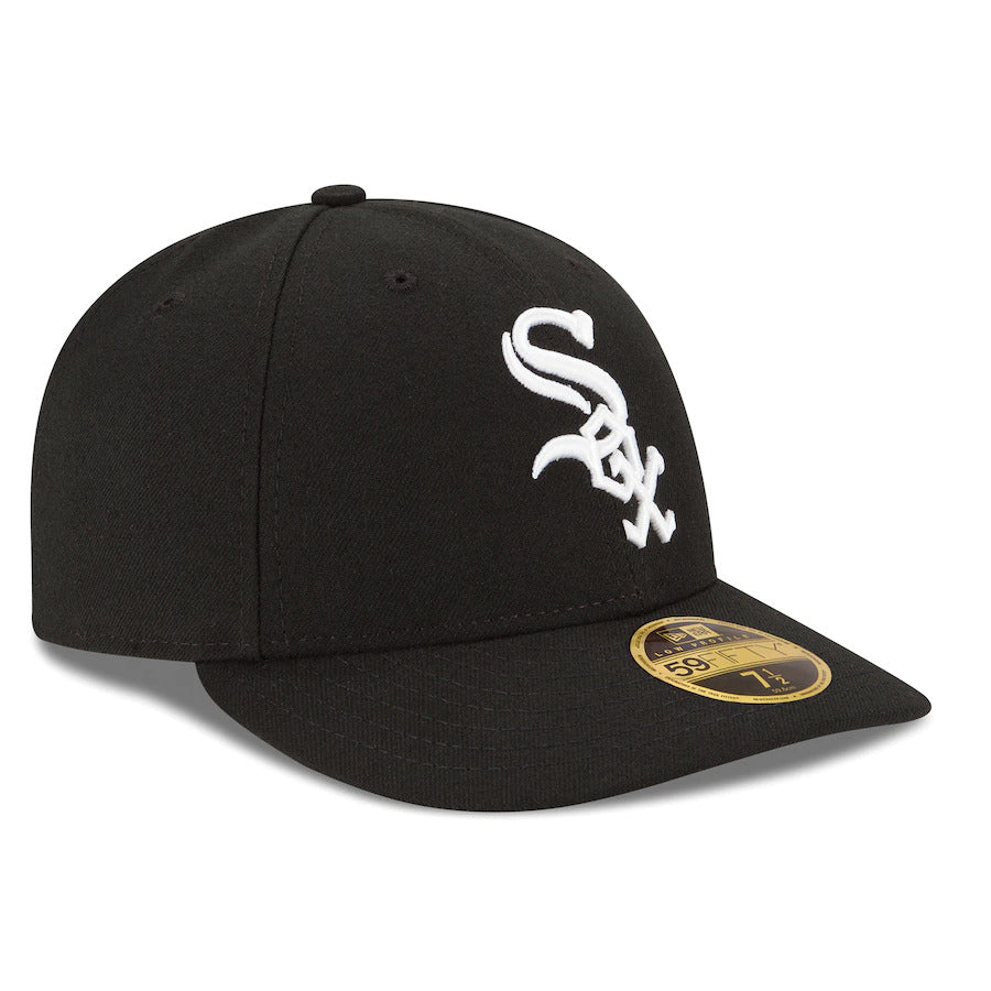 Chicago White Sox Authentic Collection Low Profile 59Fifty- Black product image 3, provided for visual reference and product