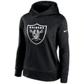 Nike Women Las Vegas Raiders Black Performance Pullover Hoodie product image 1, provided for visual reference and product