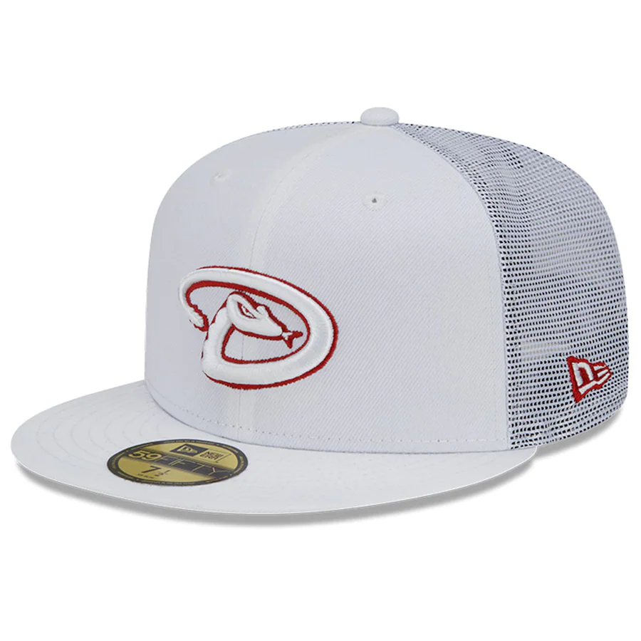 Arizona Diamondbacks New Era 2022 Batting Practice 59FIFTY Fitted Hat - White product image 1, provided for visual reference