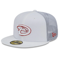 Arizona Diamondbacks New Era 2022 Batting Practice 59FIFTY Fitted Hat - White product image 1, provided for visual reference
